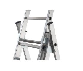 Escalera combinada de 3 tramos con estabilizador curvo HobbyLOT